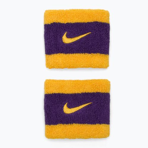 Galvos juosta Nike Swoosh Wristbands university gold/court purple/university gold