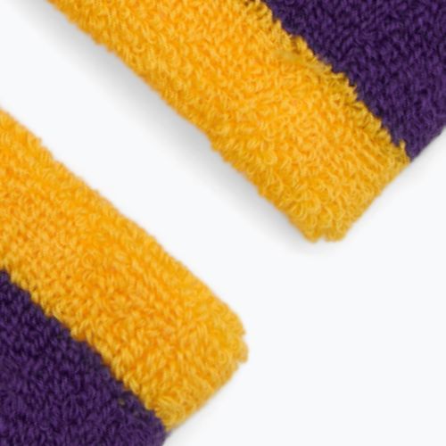 Galvos juosta Nike Swoosh Wristbands university gold/court purple/university gold