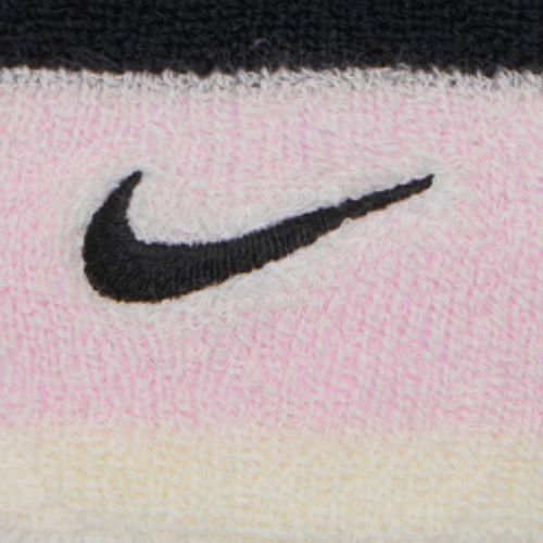 Galvos juosta Nike Swoosh Wristbands pink foam/coconut milk/black