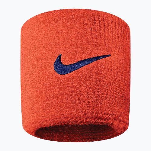 Galvos juosta Nike Swoosh Wristbands team orange/college navy