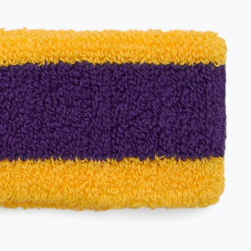 Galvos juosta Nike Swoosh Headband university gold/court purple/university gold