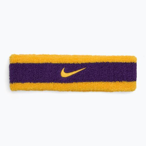 Galvos juosta Nike Swoosh Headband university gold/court purple/university gold