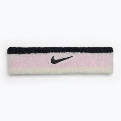 Galvos juosta Nike Swoosh Headband pink foam/coconut milk/black
