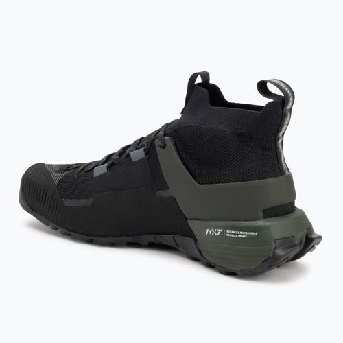 Vyriški priėjimo prie trasų batai Salewa Wildfire Nxt Knit onyx / dark olive