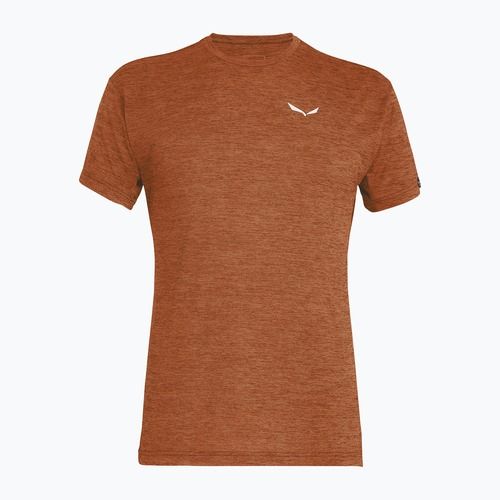 Vyriški marškinėliai Salewa Puez Melange Dry bombay brown melange