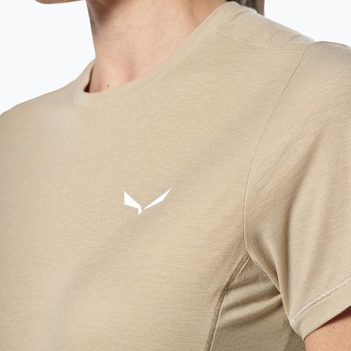 Moteriški žygio marškinėliai Salewa Puez Dry quicksand