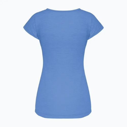 Moteriški žygio marškinėliai Salewa Puez Melange Dry morning blue melange