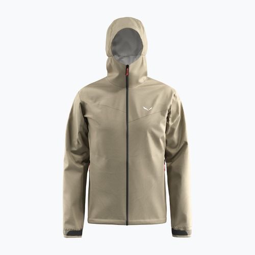 Vyriška striukė nuo lietaus Salewa Puez Aqua 4 PTX 2.5L quicksand/0910