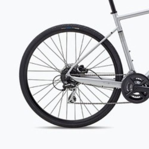 Vyriškas krosinis dviratis Marin Fairfax 2 700C gloss silver/black