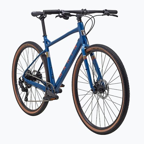 Žvyro dviratis Marin DSX 700C gloss blue/orange