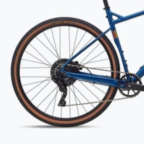 Žvyro dviratis Marin DSX 700C gloss blue/orange
