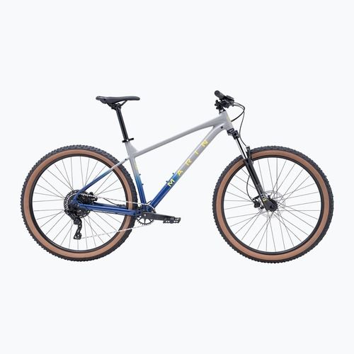 Kalnų dviratis Marin Bobcat Trail 3 29 gloss gray/blue/yellow