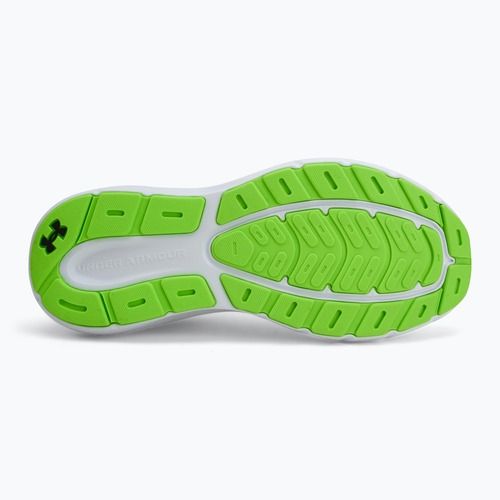 Vyriški bėgimo bateliai Under Armour Charged Rogue 5 white/black/hyper green