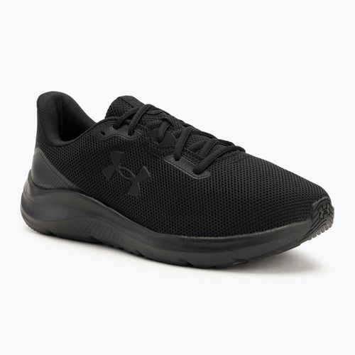Vyriški bėgimo bateliai Under Armour Charged Pursuit 4 black/black/black