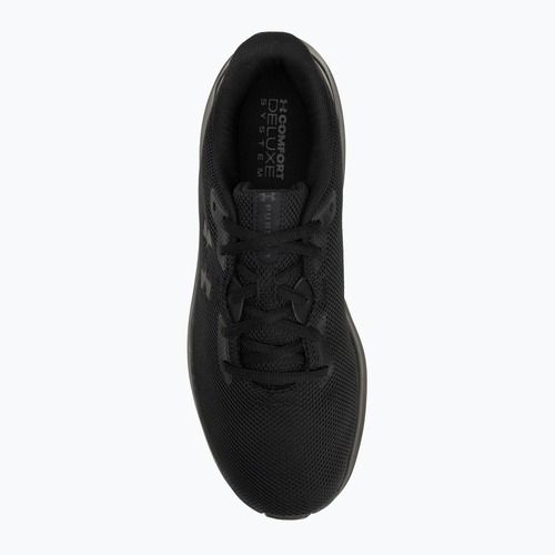 Vyriški bėgimo bateliai Under Armour Charged Pursuit 4 black/black/black