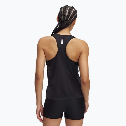 Moteriškas bėgimo tank topas Under Armour Launch Camo Singlet black/reflective