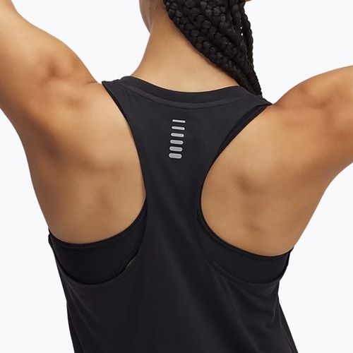 Moteriškas bėgimo tank topas Under Armour Launch Camo Singlet black/reflective