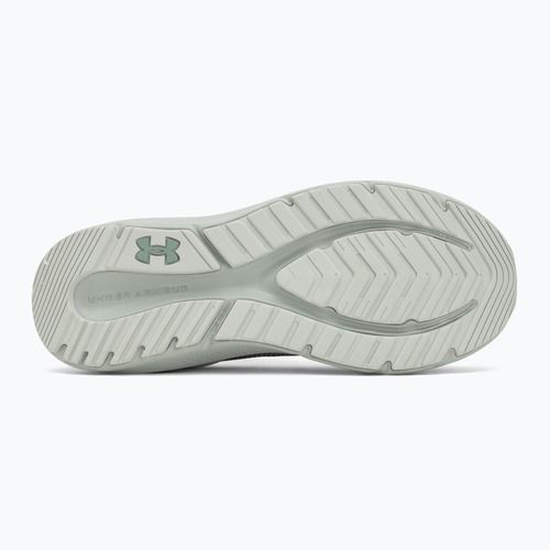 Moteriški bėgimo bateliai Under Armour Charged Pursuit 4 silica green/silica green/metallic silica
