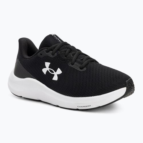 Moteriški bėgimo bateliai Under Armour Charged Pursuit 4 black/black/white