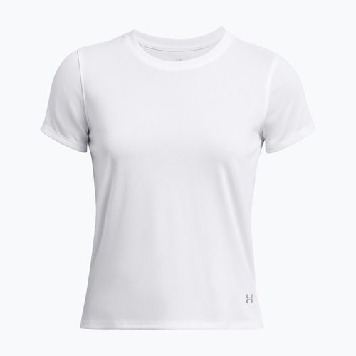 Moteriški bėgimo marškinėliai Under Armour Launch white/reflective