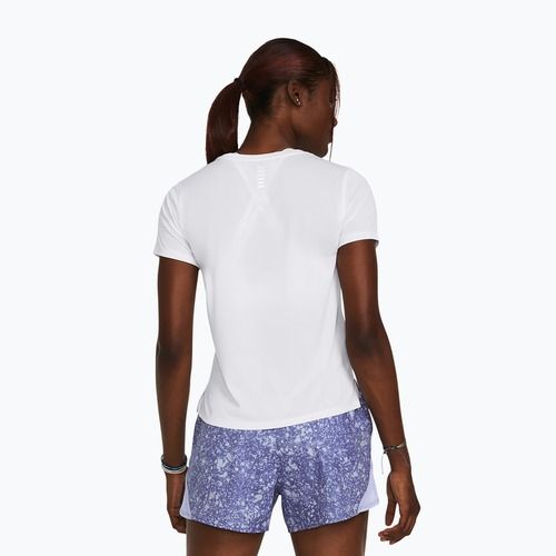 Moteriški bėgimo marškinėliai Under Armour Launch white/reflective