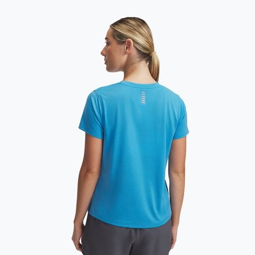 Moteriški bėgimo marškinėliai Under Armour Launch ether blue/reflective