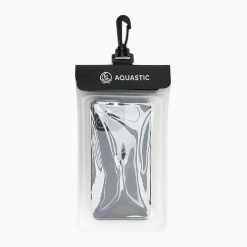 Vandeniui atsparus telefono dėklas AQUASTIC AQS-B5I189-BK juodas
