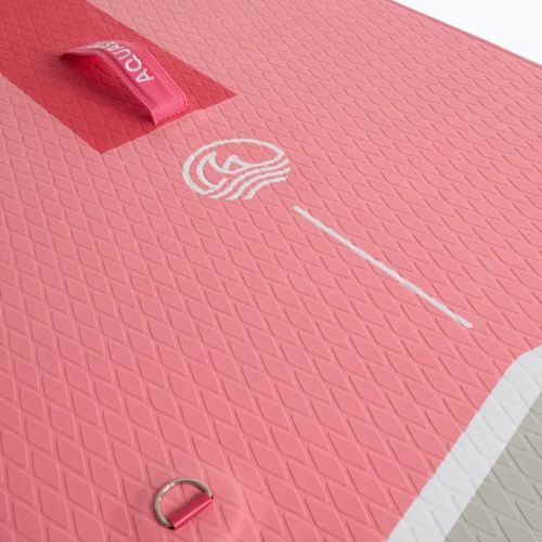 Rinkinys pripučiama lenta SUP AQUASTIC Perth 9'10" pink