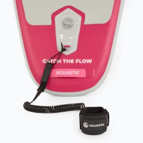 Rinkinys pripučiama lenta SUP AQUASTIC Perth 9'10" pink
