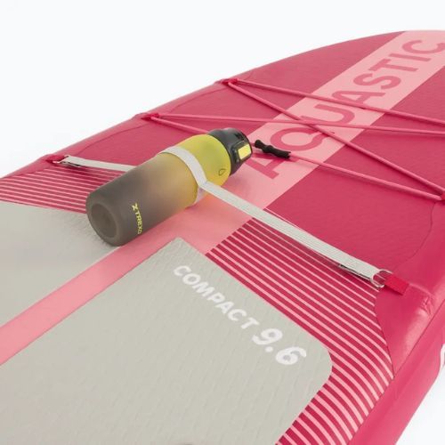 Rinkinys pripučiama lenta SUP AQUASTIC Compact 9'6" pink
