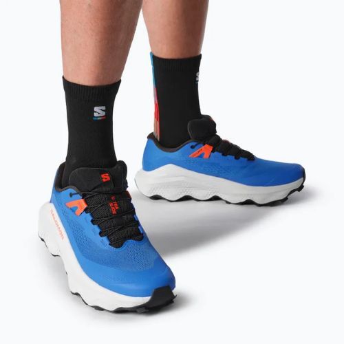 Vyriški bėgimo batai Salomon Ultra Glide 3 french blue/lunar rock/cherry tomato