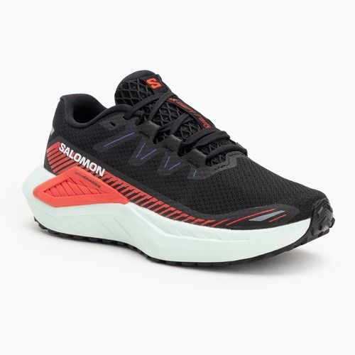 Moteriški bėgimo batai Salomon Drx Defy GRVL black/cherry tomato/bay