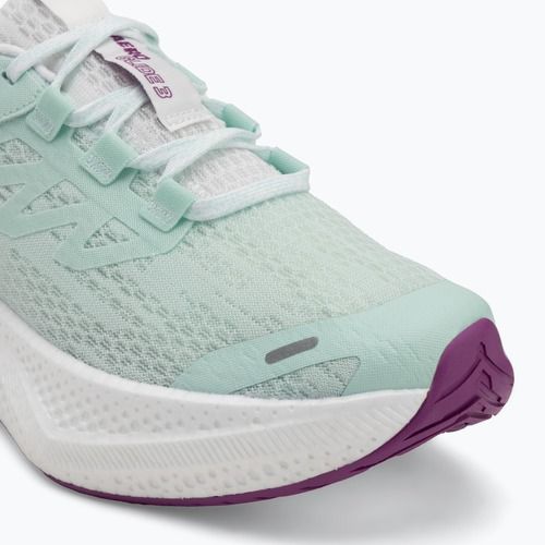 Moteriški bėgimo batai Salomon Aero Glide 3 bay/white/wilowherb