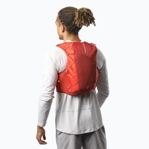 Bėgimo liemenė Salomon Active Skin 12 Set red dahlia/high risk red