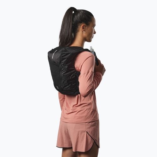 Moteriška bėgimo liemenė Salomon Active Skin 12 Set black/metal
