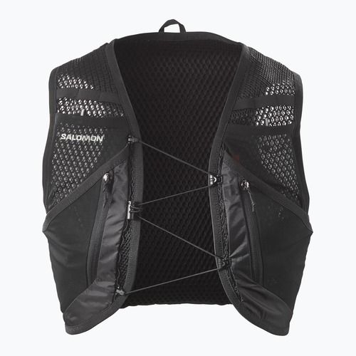 Bėgimo liemenė Salomon Active Skin 12 No Flasks black/metal