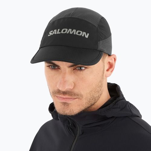 Kepuraitė su snapeliu Salomon Sense Aero deep black
