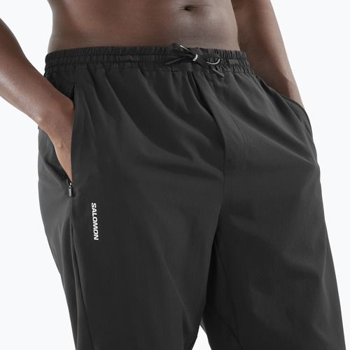 Vyriškos bėgimo kelnės Salomon SHAKEout Core deep black