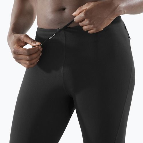 Vyriškos bėgimo tamprės Salomon SHAKEout Core deep black
