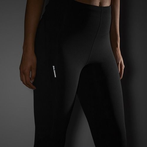 Moteriškos bėgimo tamprės Salomon SHAKEout Core 28" deep black