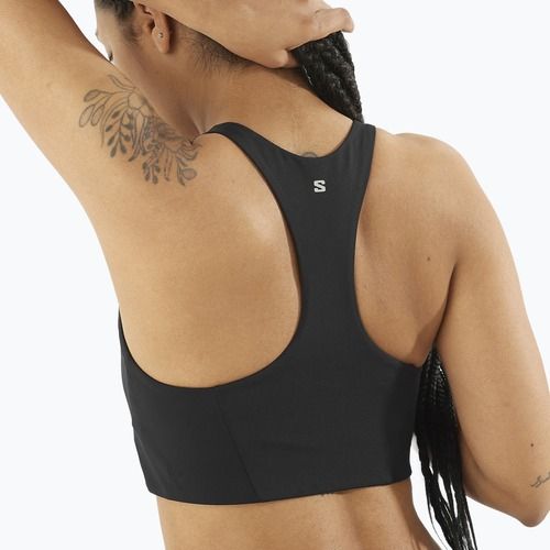 Treniruočių liemenėlė Salomon SHAKEout Core deep black