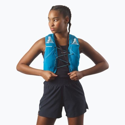 Bėgimo liemenė Salomon Active Skin 8 Set blue danube/blue curacao