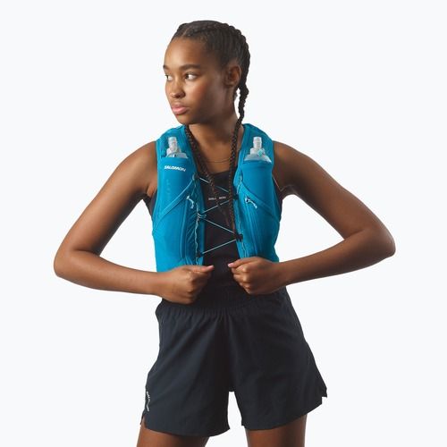 Bėgimo liemenė Salomon Active Skin 12 Set blue danube/blue curacao