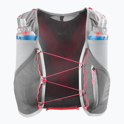 Bėgimo liemenė Salomon ADV SKIN 5 Set castelrock/alloy/neon flame