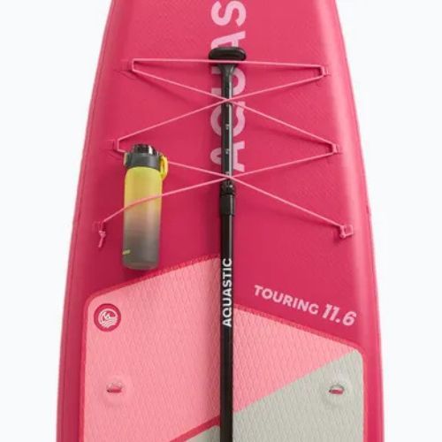 Rinkinys pripučiama lenta SUP AQUASTIC Touring 11'6" pink