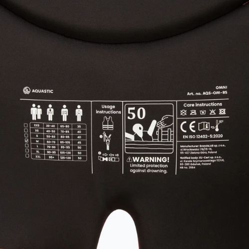 Apsauginė liemenė AQUASTIC Omni 50N rožinė
