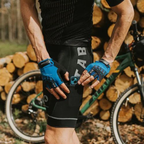 Vyriški dviračių šortai ATTABO Kirun Pro Bib Shorts Cargo juodi