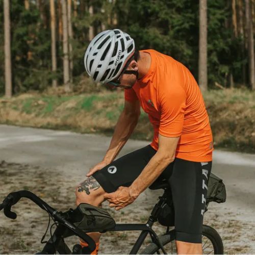 Vyriški dviračių šortai ATTABO Kirun Bib Shorts juodi