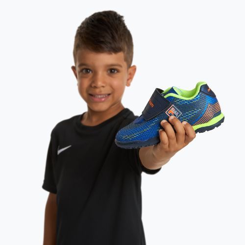 Vaikiški futbolo batai OneTeam Robero Junior TF tamsia mėlyni/mėlyni