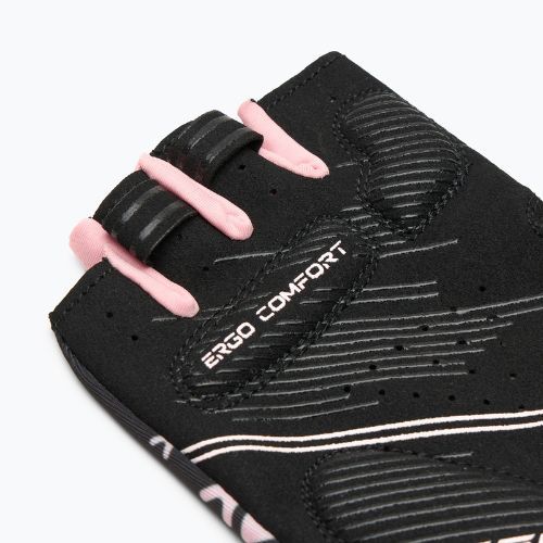 Moteriškos dviračių pirštinės ATTABO Vito WMNS gel shock proof rožinės/juodos